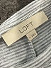 Ann Taylor LOFT Gray Long Sleeve Top Size M - photo 7