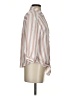 Vixbe 100% Rayon Stripes Pink 3/4 Sleeve Button-Down Shirt Size S - photo 4