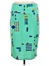Lularoe Graphic Teal Casual Skirt Size M - photo 2