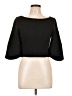 Adria Moss Black 3/4 Sleeve Top Size 10 - photo 1