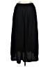 PREMISE 100% Polyester Solid Black Casual Skirt Size XL - photo 2