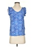 Sfera Blue Sleeveless Blouse Size S - photo 1