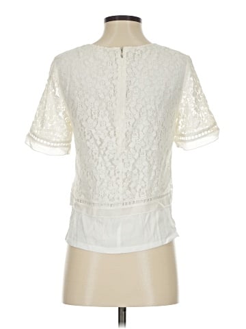 Rebecca Taylor Short Sleeve Blouse (view 2)