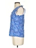 Sfera Blue Sleeveless Blouse Size S - photo 5