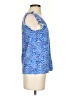 Sfera Blue Sleeveless Blouse Size S - photo 4