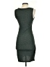 Leith Solid Green Casual Dress Size S - photo 2