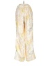 Unbranded Floral Ivory Casual Pants Size S - photo 2