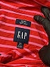 Gap 100% Cotton Stripes Red Long Sleeve Button-Down Shirt Size XXL (tall) - photo 7