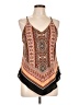 I.N. San Francisco 100% Polyester Black Sleeveless Blouse Size L - photo 1
