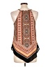 I.N. San Francisco 100% Polyester Black Sleeveless Blouse Size L - photo 2