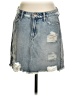 Dear John Blue Denim Skirt Size 23 waist - photo 1