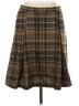 Gilli Plaid Brown Casual Skirt Size L (petite) - photo 1