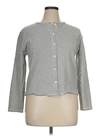 MNG 3/4 Sleeve Button-Down Shirt (view 1)