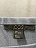 Cos 100% Cotton Gray Pullover Sweater Size S - photo 7