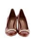 Nine West 100% Leather Brown Wedges Size 8 1/2 - photo 2