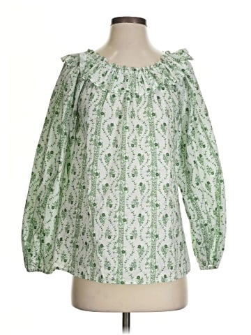Hill House 3/4 Sleeve Blouse (view 1)