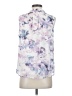 Daniel Rainn 100% Polyester Purple Sleeveless Blouse Size S - photo 2