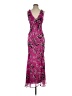 Warehouse 100% Polyester Purple Cocktail Dress Size 4 - photo 1