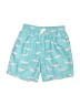 Unbranded 100% Polyester Teal Board Shorts Size 8 - photo 1