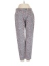 Theory Print Gray Casual Pants Size 2 - photo 1