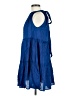 Elan 100% Rayon Blue Cocktail Dress Size M - photo 5