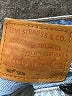 Levi's 100% Cotton Graphic Blue Jeans Size 27 waist - photo 7