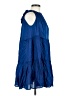 Elan 100% Rayon Blue Cocktail Dress Size M - photo 4