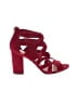Limelight Red Sandals Size 8 1/2 - photo 1