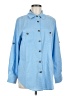 Zeagoo Blue Long Sleeve Button-Down Shirt Size M - photo 1