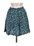 Bentley 100% Rayon Floral Blue Green Casual Skirt Size S - photo 2