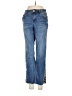 Inc Denim Animal Print Blue Jeans Size 4 - photo 1