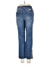 Inc Denim Animal Print Blue Jeans Size 4 - photo 2