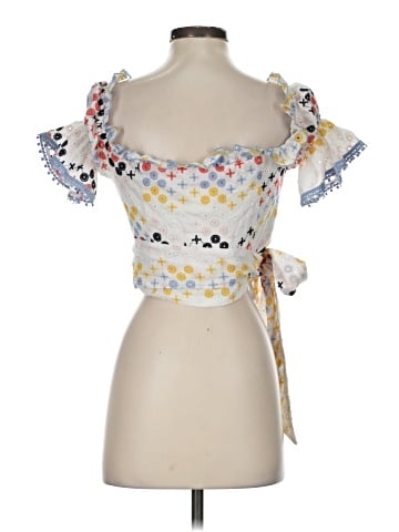 Foxiedox Short Sleeve Blouse (view 2)