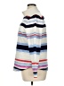 T by Talbots Stripes Silver Pullover Sweater Size XL - photo 5
