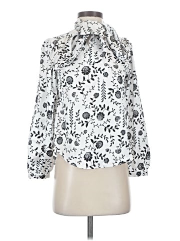 Ann Taylor Long Sleeve Blouse (view 1)