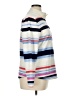 T by Talbots Stripes Silver Pullover Sweater Size XL - photo 4