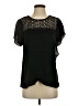 Daniel Rainn Black Short Sleeve Blouse Size S - photo 1