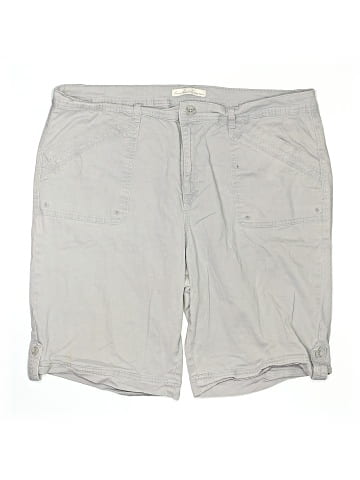 Gloria Vanderbilt Khaki Shorts (view 1)