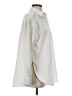 Athleta 100% Polyester Chevron-herringbone Ivory Long Sleeve Blouse Size XS - photo 4