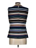 Calvin Klein Blue Sleeveless Blouse Size L - photo 2