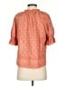 Ulla Johnson 100% Cotton Orange Short Sleeve Blouse Size 4 - photo 2