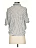 Laila Jayde Houndstooth Gray 3/4 Sleeve Blouse Size XS (petite) - photo 2