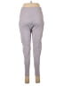 Apana Solid Gray Active Pants Size L - photo 2