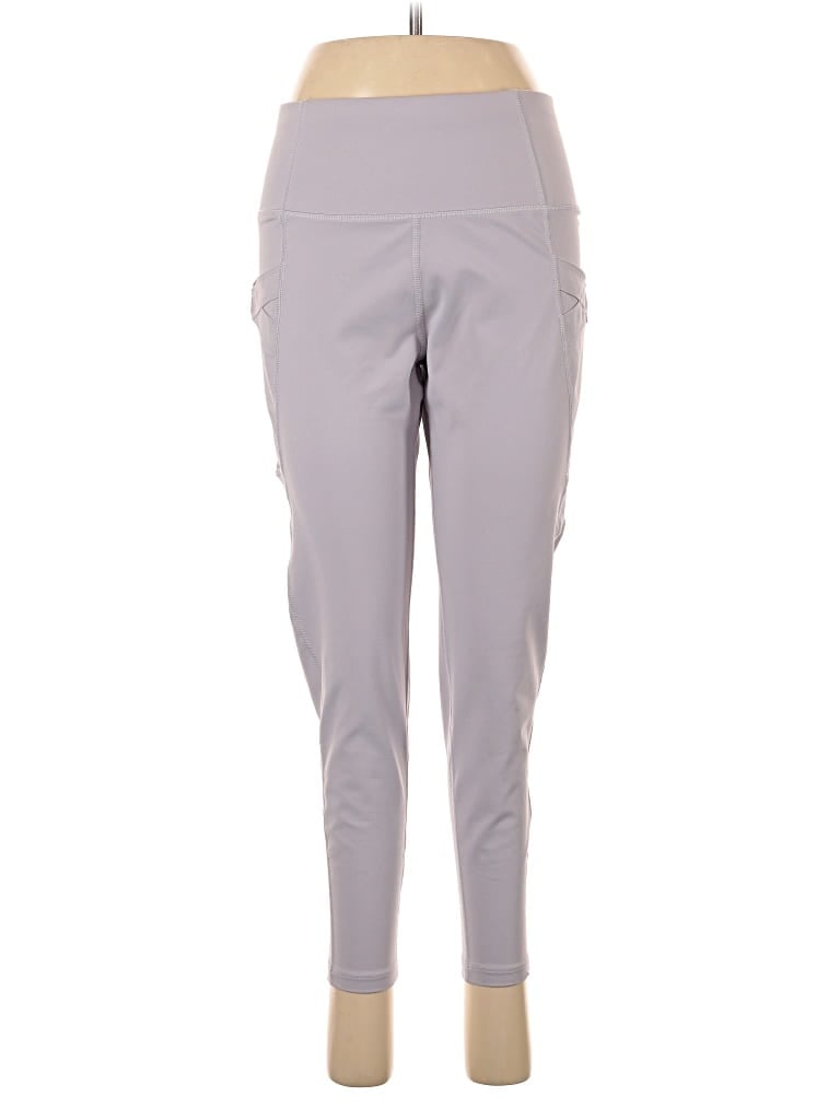 Pre-owned Apana Active Pants In Gray