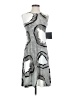 Norma Kamali Graphic Gray Cocktail Dress Size XXS - photo 1
