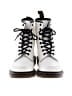 Dr. Martens 100% Leather White Ankle Boots Size 8 - photo 2