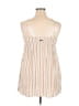 RVCA 100% Viscose Tan Sleeveless Blouse Size 14 - photo 2