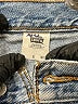 Levi's 100% Cotton Blue Denim Shorts Size 6 - photo 3