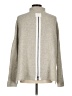 Free People Metallic Gray Tan Wool Pullover Sweater Size M - photo 2