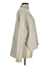 Free People Metallic Gray Tan Wool Pullover Sweater Size M - photo 4